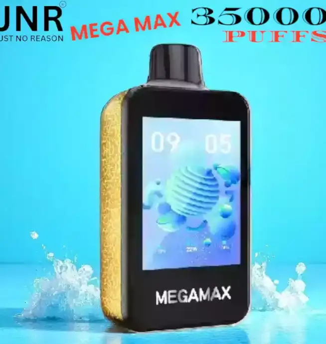 JNR MEGA MAX 35000 Puffs Langlebige E-Zigarette mit Dual Mesh-Coil