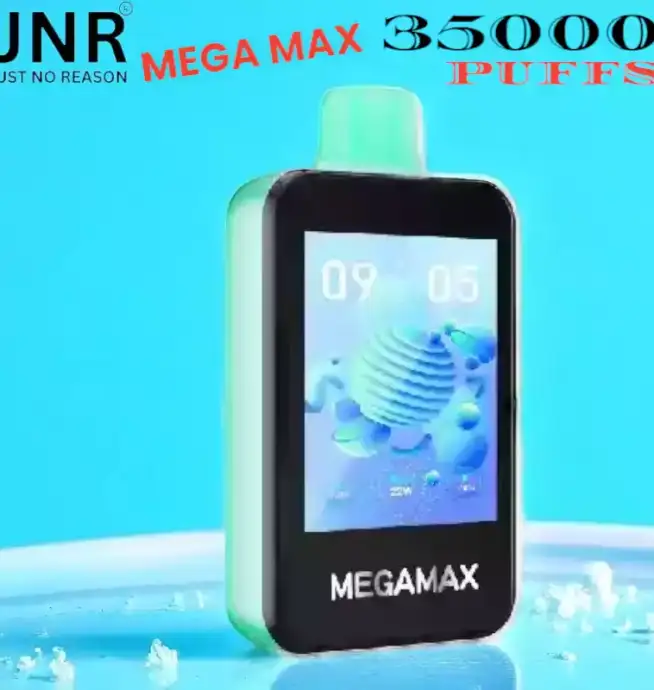 JNR MEGA MAX 35000 Puffs Langlebige E-Zigarette mit Dual Mesh-Coil