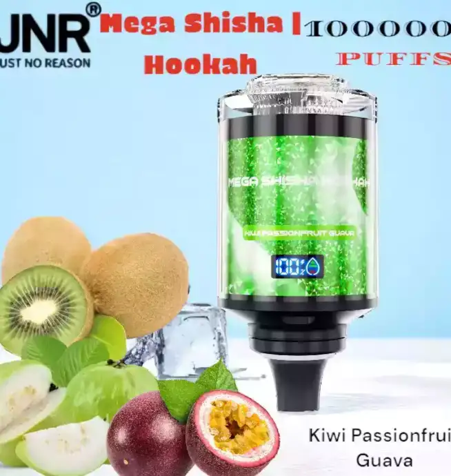 JNR Mega Shisha Hookah 100000 Puffs Langlebig Vielseitig Innovativ