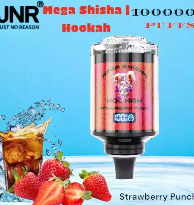 JNR Mega Shisha Hookah 100000 Puffs Langlebig Vielseitig Innovativ