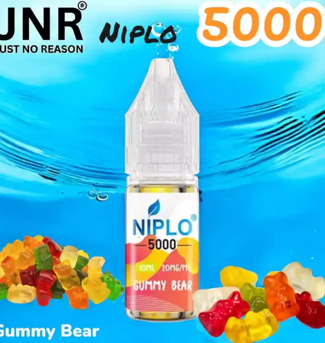 JNR Niplo 5000 Nic Salt Hochwertiges E-Liquid mit 10+ Aromen