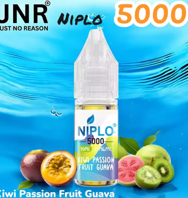 JNR Niplo 5000 Nic Salt Hochwertiges E-Liquid mit 10+ Aromen