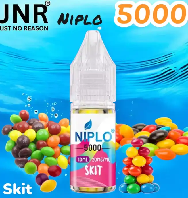 JNR Niplo 5000 Nic Salt Hochwertiges E-Liquid mit 10+ Aromen