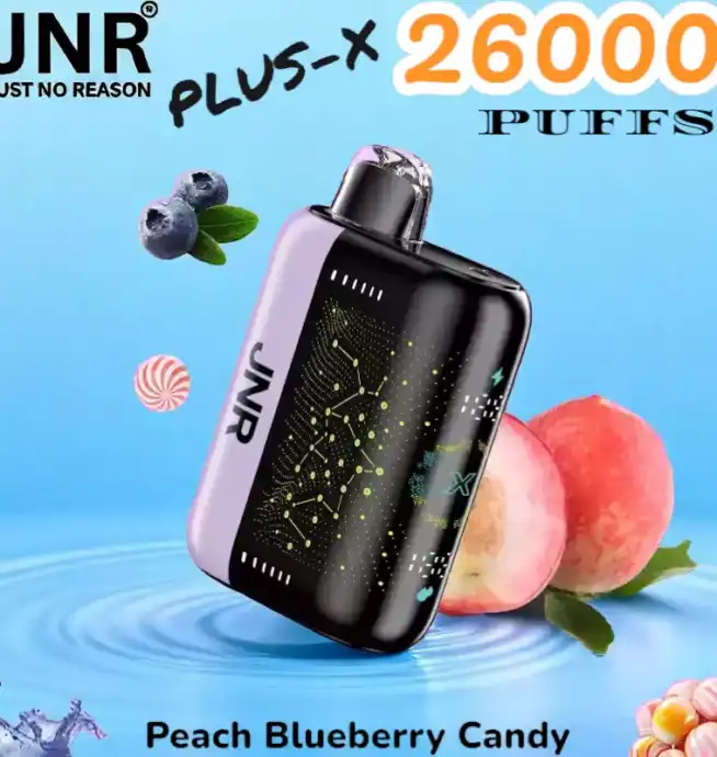 JNR PLUS-X 26000 Puffs Langlebige E-Zigarette mit AI und Dual Mesh-Coil