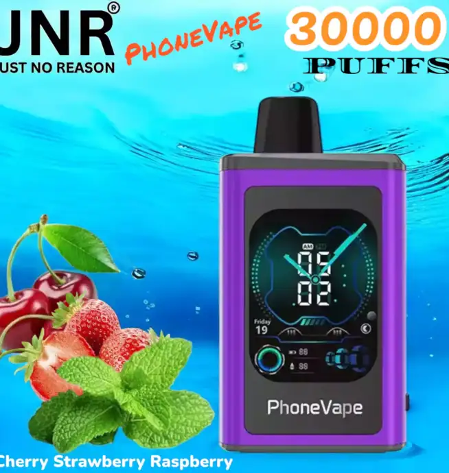 JNR PhoneVape 30000 Puffs Intelligente E-Zigarette mit 30.000 Zügen
