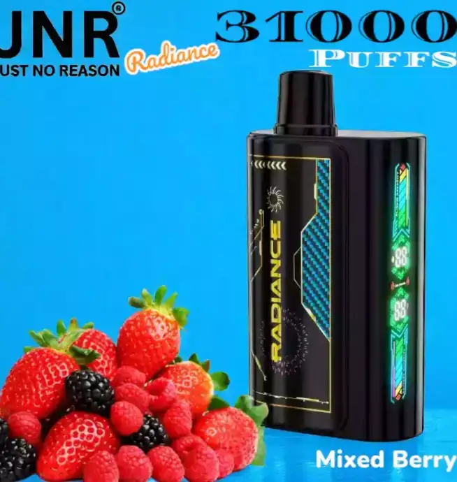 JNR Radiance 31000 Puffs 28ml E-Liquid Dual Mesh Coil 31000 Züge