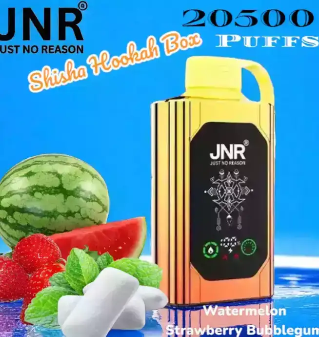JNR Shisha Hookah Box 20500 Puffs Langlebig Vielseitig und Stark