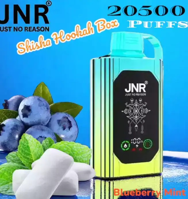 JNR Shisha Hookah Box 20500 Puffs Langlebig Vielseitig und Stark