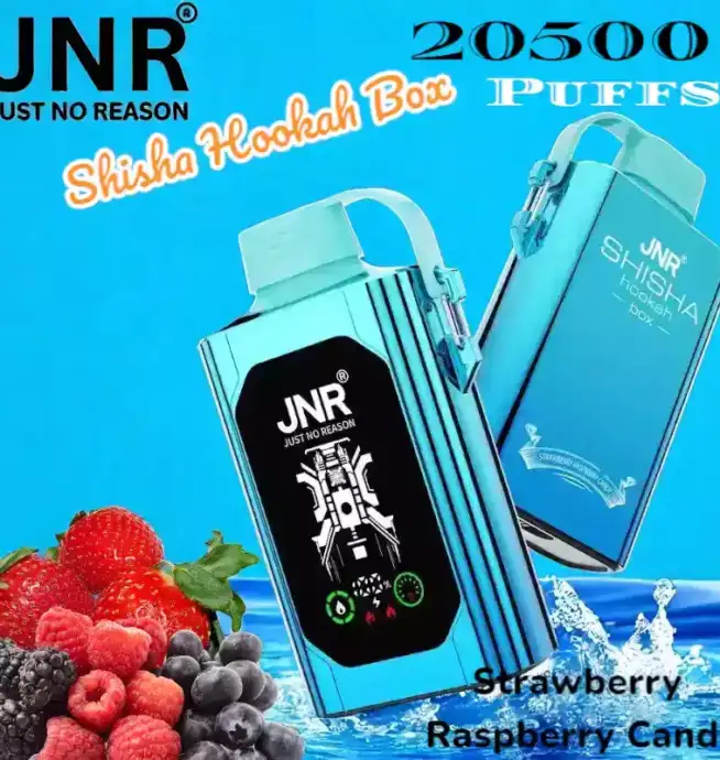 JNR Shisha Hookah Box 20500 Puffs Langlebig Vielseitig und Stark
