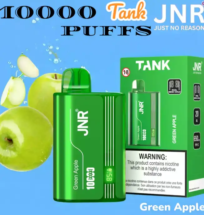 JNR Tank 10000 Puffs Lang anhaltender Dampf mit Dual-Mesh Coil