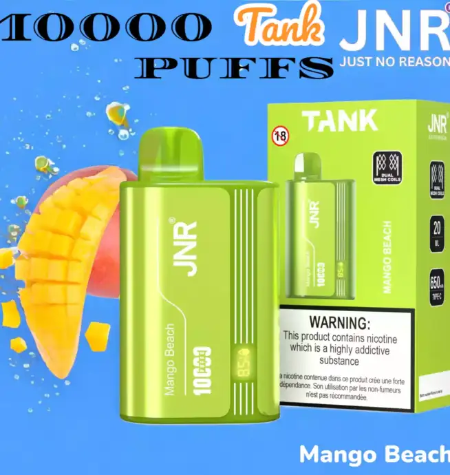 JNR Tank 10000 Puffs Lang anhaltender Dampf mit Dual-Mesh Coil