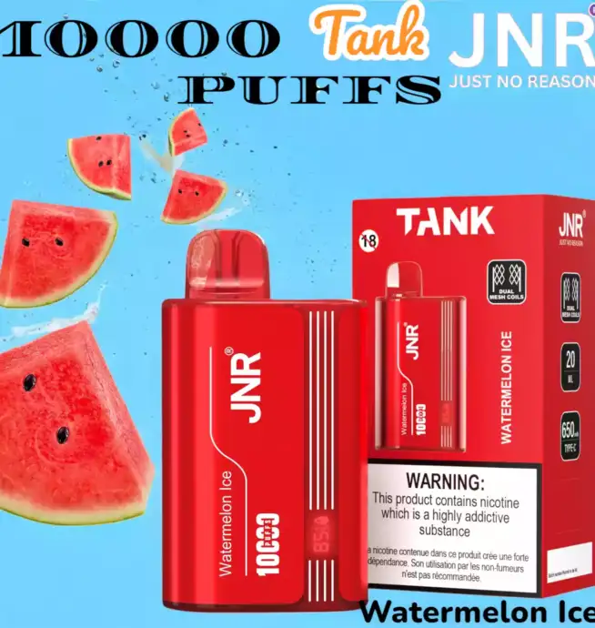 JNR Tank 10000 Puffs Lang anhaltender Dampf mit Dual-Mesh Coil