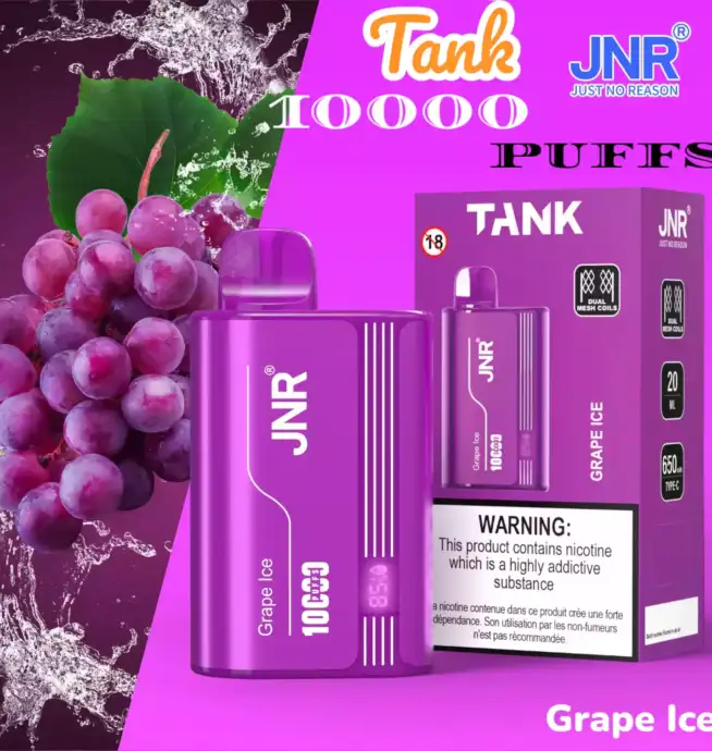 JNR Tank 10000 Puffs Lang anhaltender Dampf mit Dual-Mesh Coil
