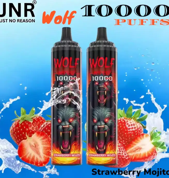 JNR Wolf 10000 PUFFS Langlebiges Einweg-Vape mit 20ml E-Liquid