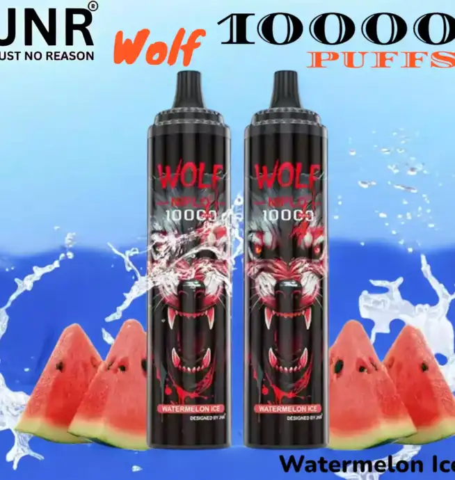 JNR Wolf 10000 PUFFS Langlebiges Einweg-Vape mit 20ml E-Liquid