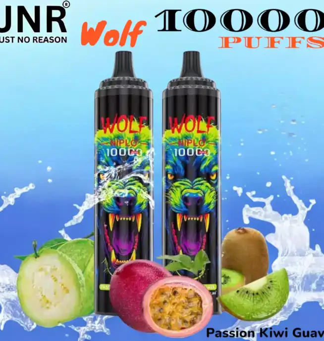 JNR Wolf 10000 PUFFS Langlebiges Einweg-Vape mit 20ml E-Liquid