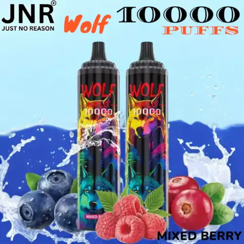 JNR Wolf 10000 PUFFS Langlebiges Einweg-Vape mit 20ml E-Liquid