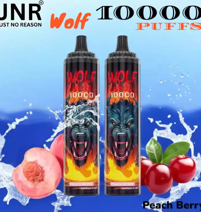 JNR Wolf 10000 PUFFS Langlebiges Einweg-Vape mit 20ml E-Liquid