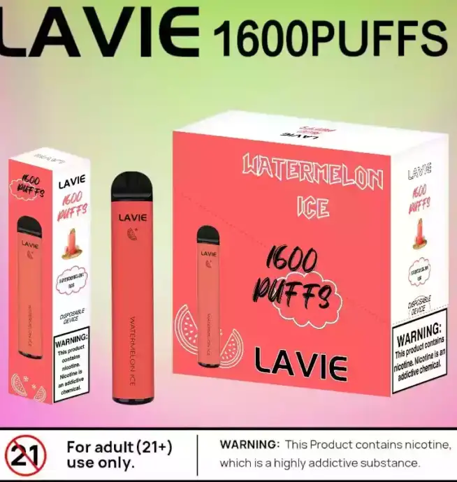LAVIE Bar 1600 Puffs Starker Akku & 20 intensive Aromen