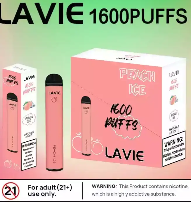 LAVIE Bar 1600 Puffs Starker Akku & 20 intensive Aromen