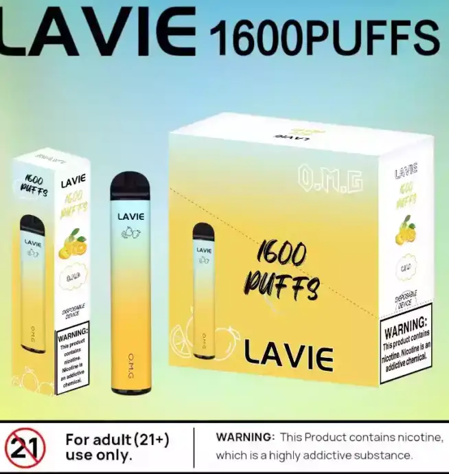 LAVIE Bar 1600 Puffs Starker Akku & 20 intensive Aromen