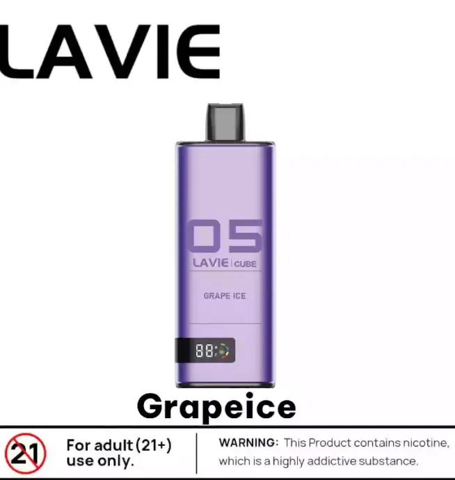 LAVIE Cube 20000 Puffs 20000 Züge 18ml E-Liquid & Dual Mesh Coil