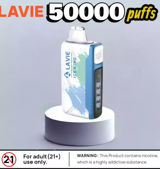 LAVIE ICE KING 50000 Puffs Extra lange Laufzeit & 12 Aromen