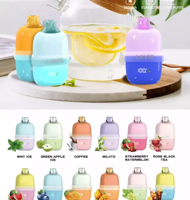 LAVIE INSIDER 12000 Puffs Kompakt Display & 12 Aromen