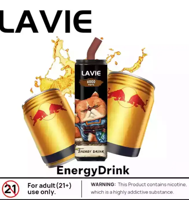 Lavie Cola 6000 Puffs 6000 Züge 15ml E-Liquid & schnelle Aufladung