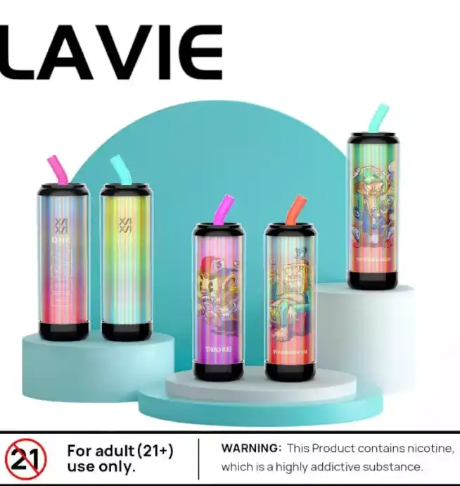 Lavie Cola Plus 7500 Puffs 7500 Züge 17ml E-Liquid & schnelle Aufladung