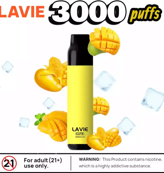 Lavie Cute 3000 Puffs 3000 Züge 10.2ml E-Liquid & kompakt