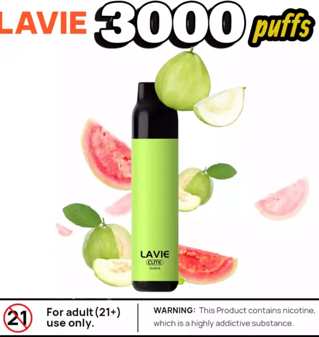 Lavie Cute 3000 Puffs 3000 Züge 10.2ml E-Liquid & kompakt