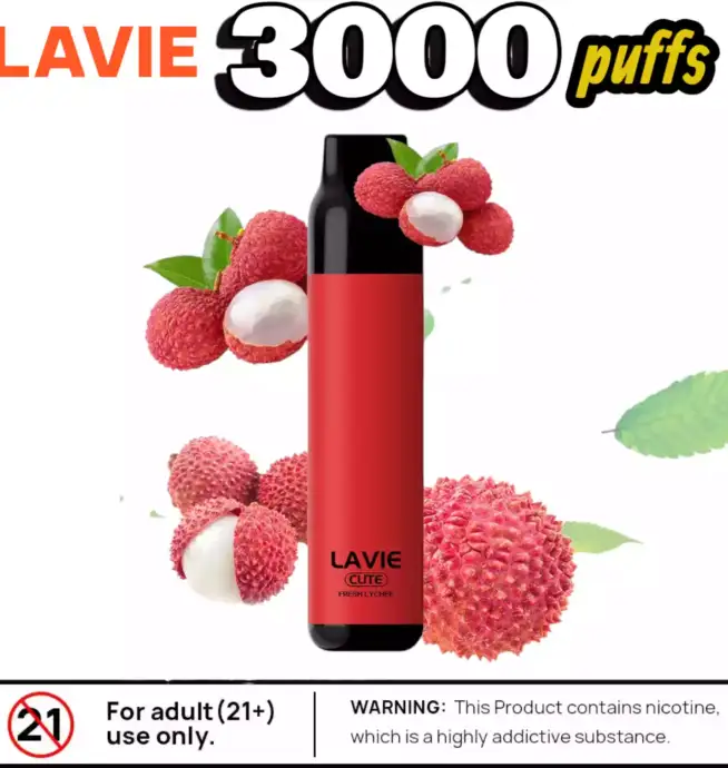 Lavie Cute 3000 Puffs 3000 Züge 10.2ml E-Liquid & kompakt