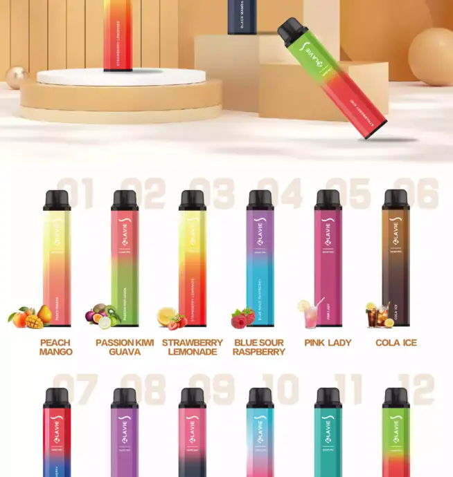Lavie Ghost pro 5500 Puffs Kompakte Vape mit starken Aromen