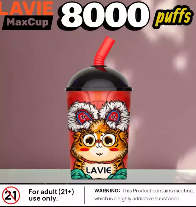 Lavie Max Cup 8000 Puffs 20ml 9 Aromen & 650mAh Akku