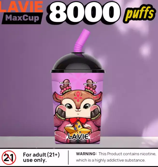 Lavie Max Cup 8000 Puffs 20ml 9 Aromen & 650mAh Akku