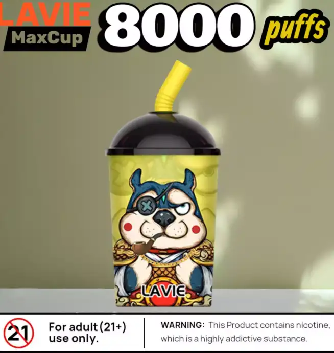 Lavie Max Cup 8000 Puffs 20ml 9 Aromen & 650mAh Akku
