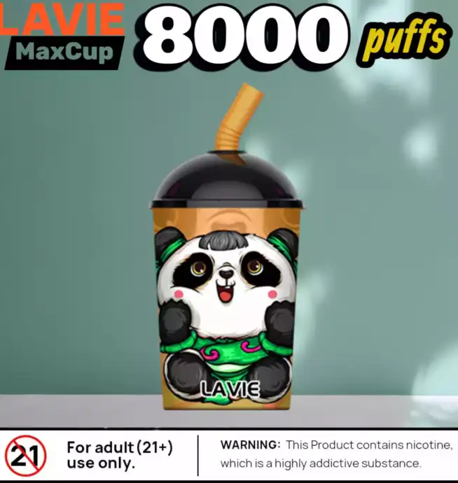 Lavie Max Cup 8000 Puffs 20ml 9 Aromen & 650mAh Akku