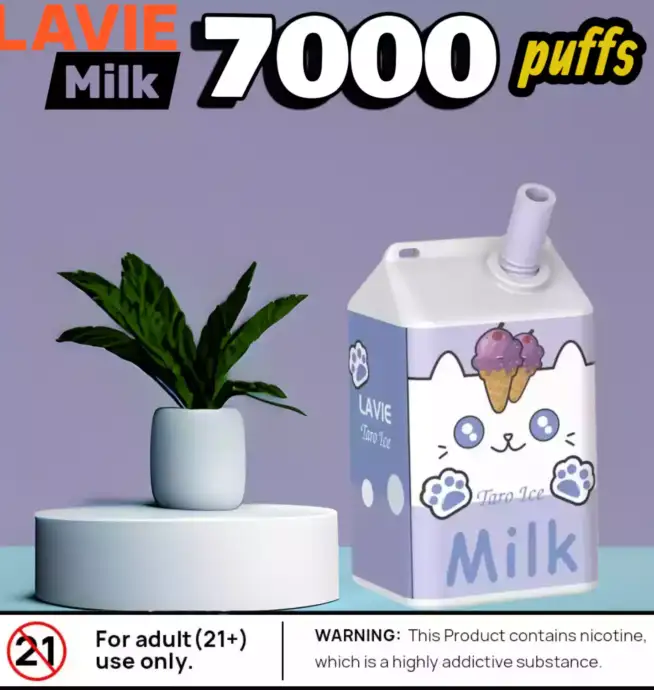 Lavie Milk 7000 Puffs 16ml USB-C & 10 cremige Aromen