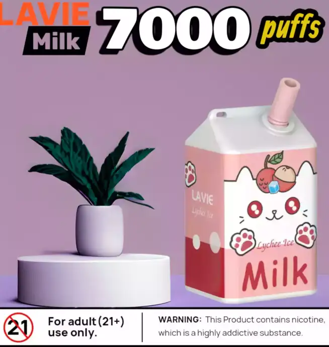 Lavie Milk 7000 Puffs 16ml USB-C & 10 cremige Aromen