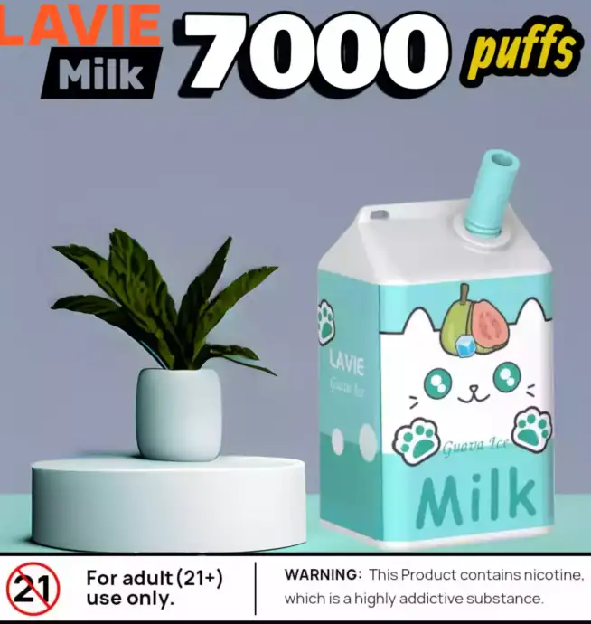 Lavie Milk 7000 Puffs 16ml USB-C & 10 cremige Aromen