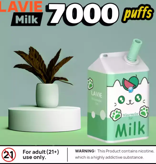 Lavie Milk 7000 Puffs 16ml USB-C & 10 cremige Aromen