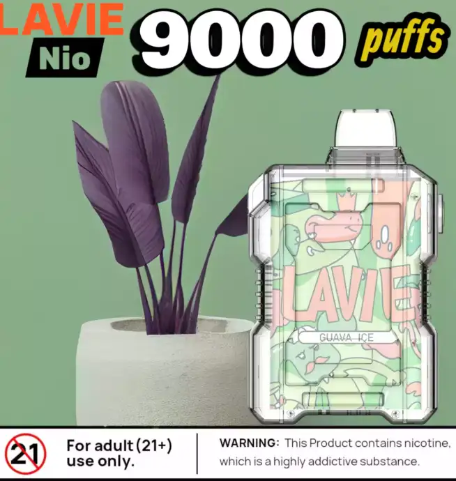 Lavie Nio 9000 Puffs 18ml USB-C & 12 intensive Aromen