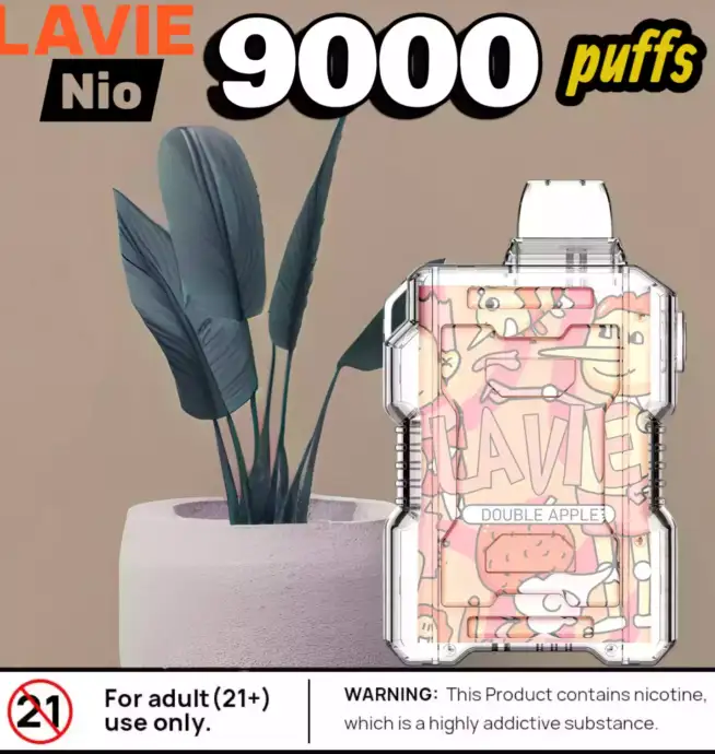 Lavie Nio 9000 Puffs 18ml USB-C & 12 intensive Aromen