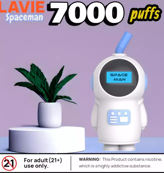 Lavie Spaceman 7000 Puffs Wiederaufladbar & 12 Geschmacksrichtungen