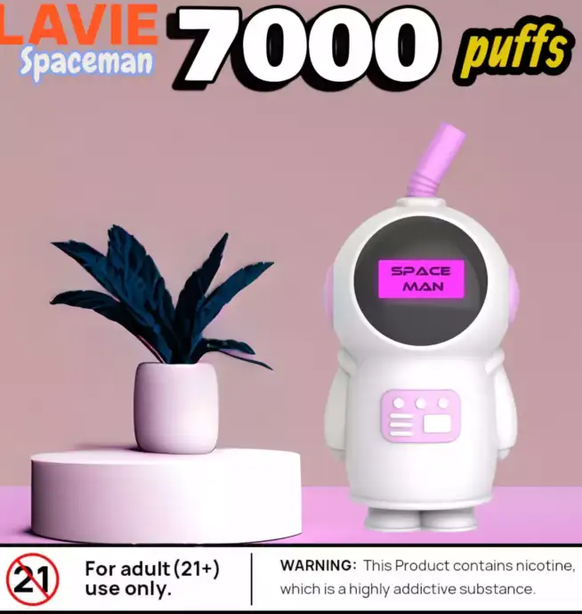 Lavie Spaceman 7000 Puffs Wiederaufladbar & 12 Geschmacksrichtungen