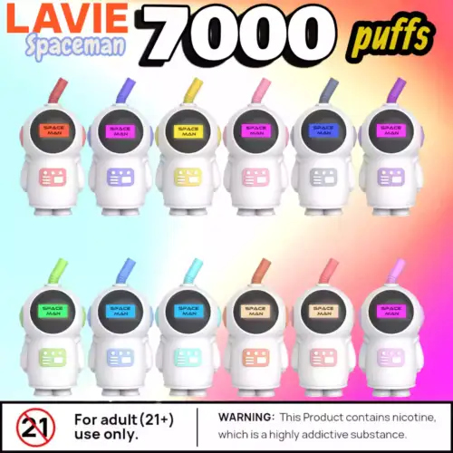 Lavie Spaceman 7000 Puffs Wiederaufladbar & 12 Geschmacksrichtungen