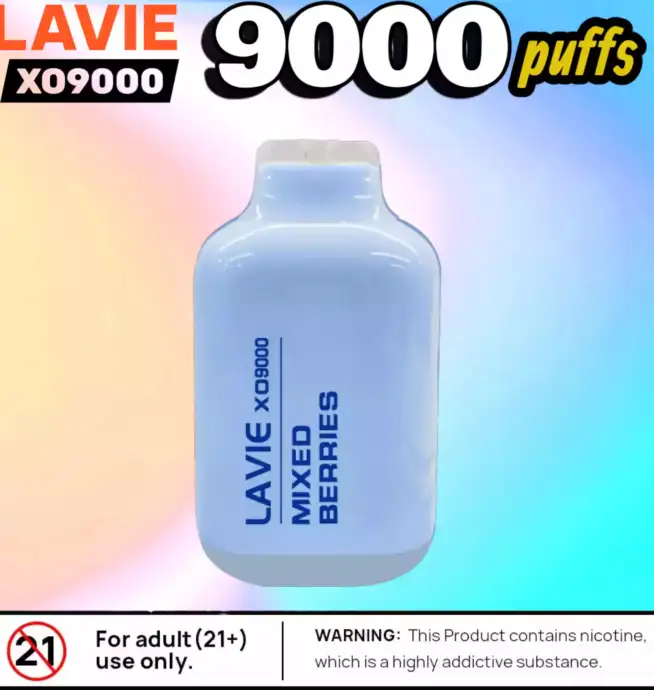 Lavie XO9000 9000 Puffs Kompakte Vape mit 16ml & 9000 Zügen