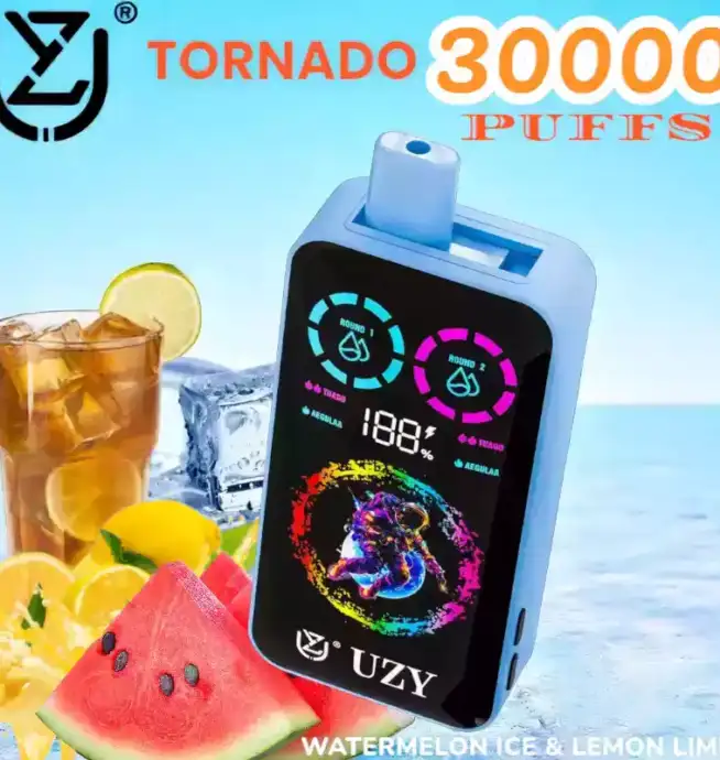 UZY TORNADO 30000 Puffs Double Flavors Lang anhaltender Genuss