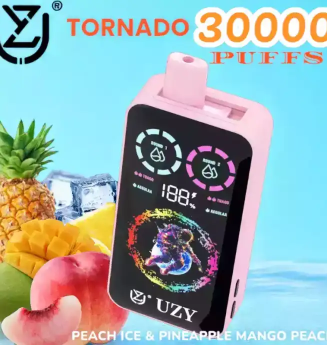 UZY TORNADO 30000 Puffs Double Flavors Lang anhaltender Genuss